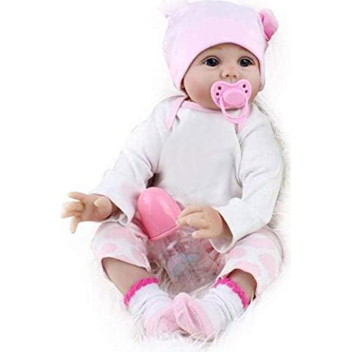 Muñeca Reborn Niña CHAREX LUCY 40.64 cm Realista Vinilo
