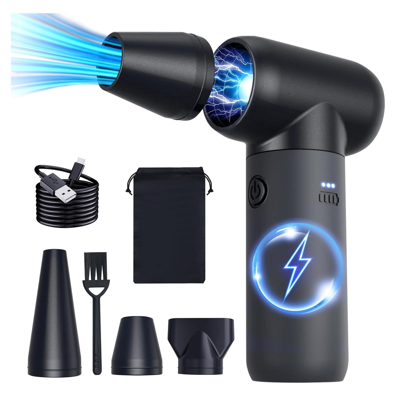 Soplador de Aire Comprimido Dolequ WK-CFJ01 3 Velocidades