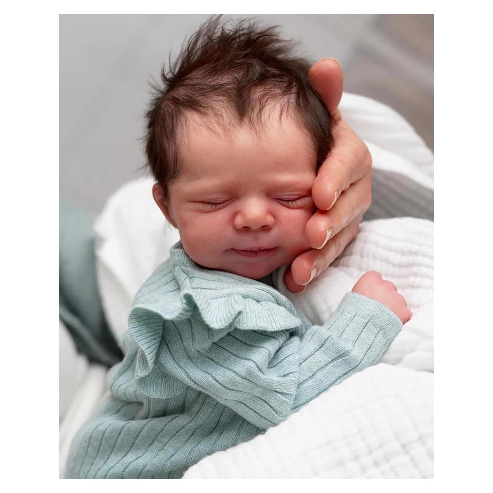 Muñeca Reborn Anano Bebé Realista 46cm Unisex con Accesorios