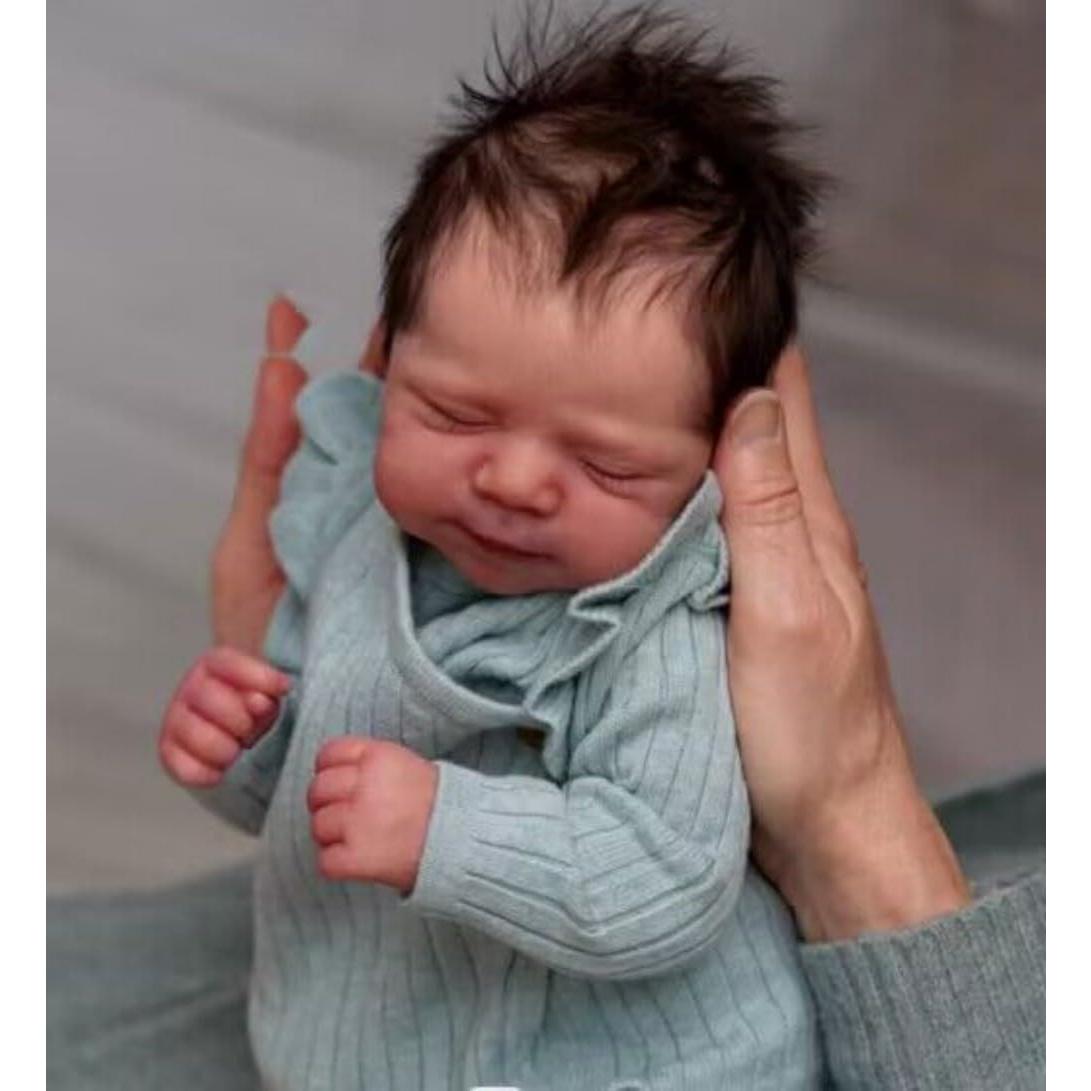 Muñeca Reborn Anano Bebé Realista 46cm Unisex con Accesorios