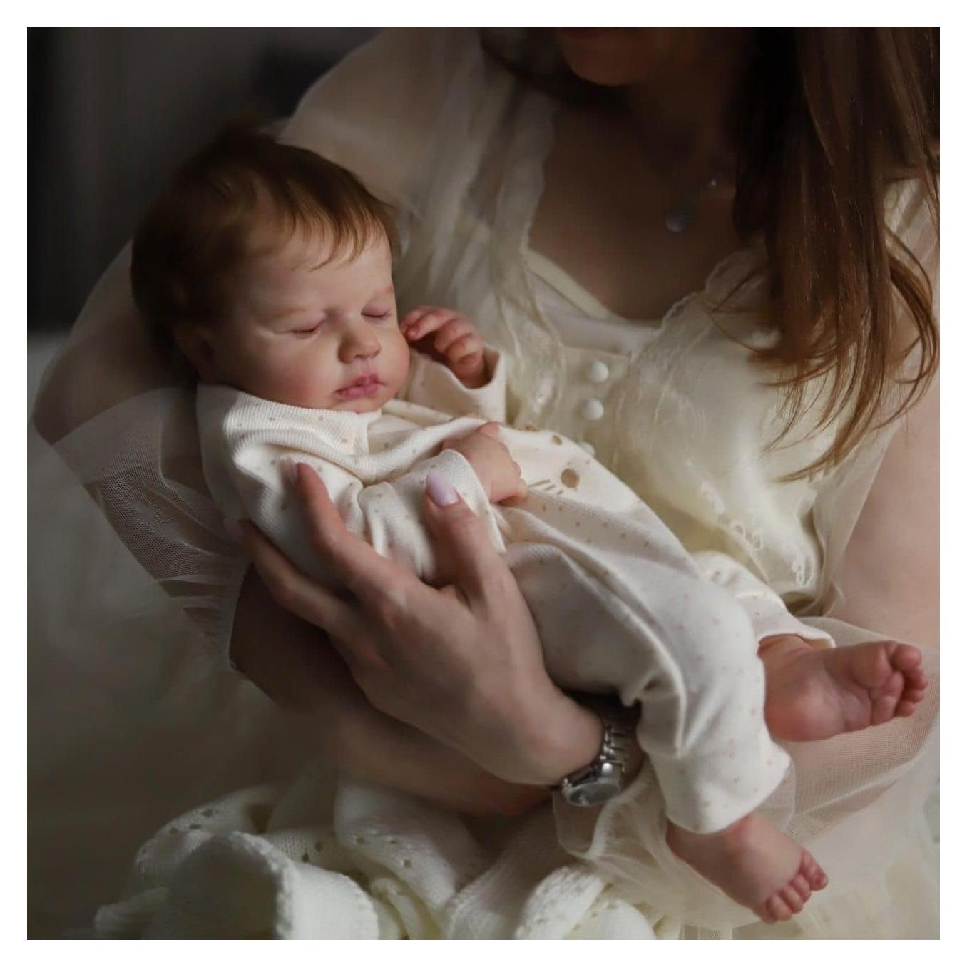 Muñeca Reborn Zero Pam LouLou 50.8 cm Silicona Realista