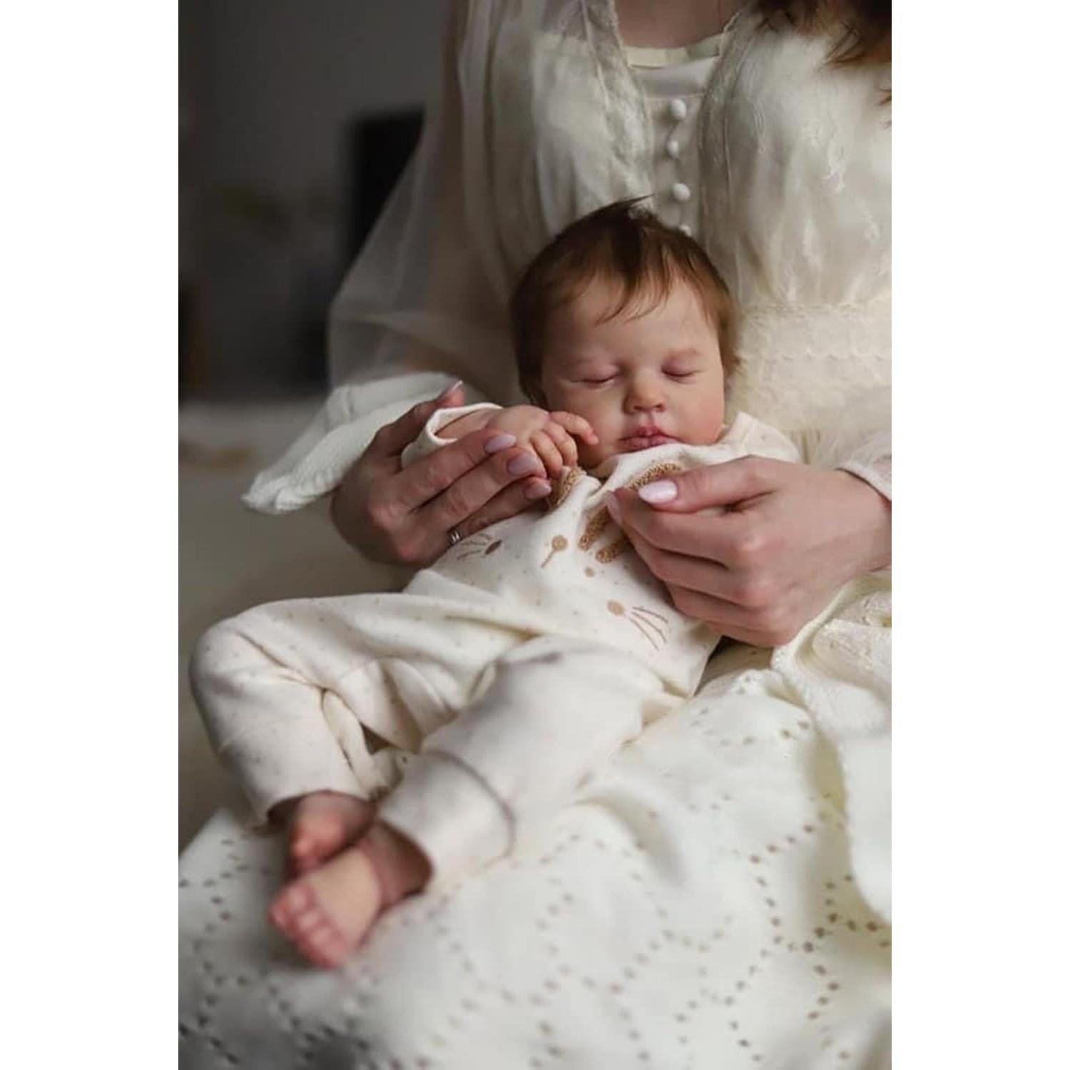 Muñeca Reborn Zero Pam LouLou 50.8 cm Silicona Realista