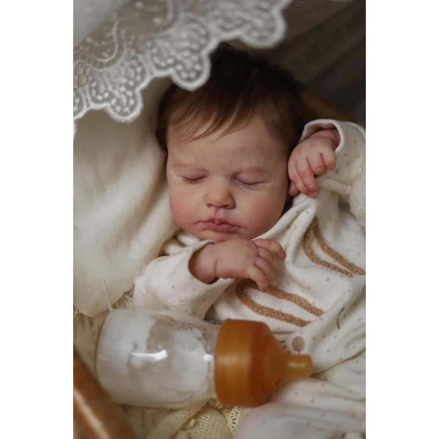 Muñeca Reborn Zero Pam LouLou 50.8 cm Silicona Realista