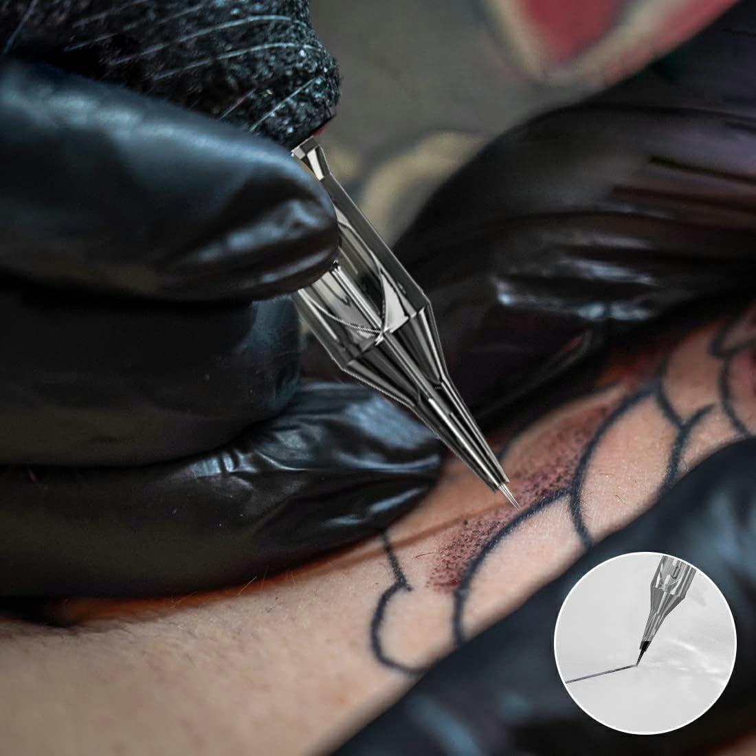 Agujas de Tatuaje Desechables Neebol 20pcs #12 Sombreado