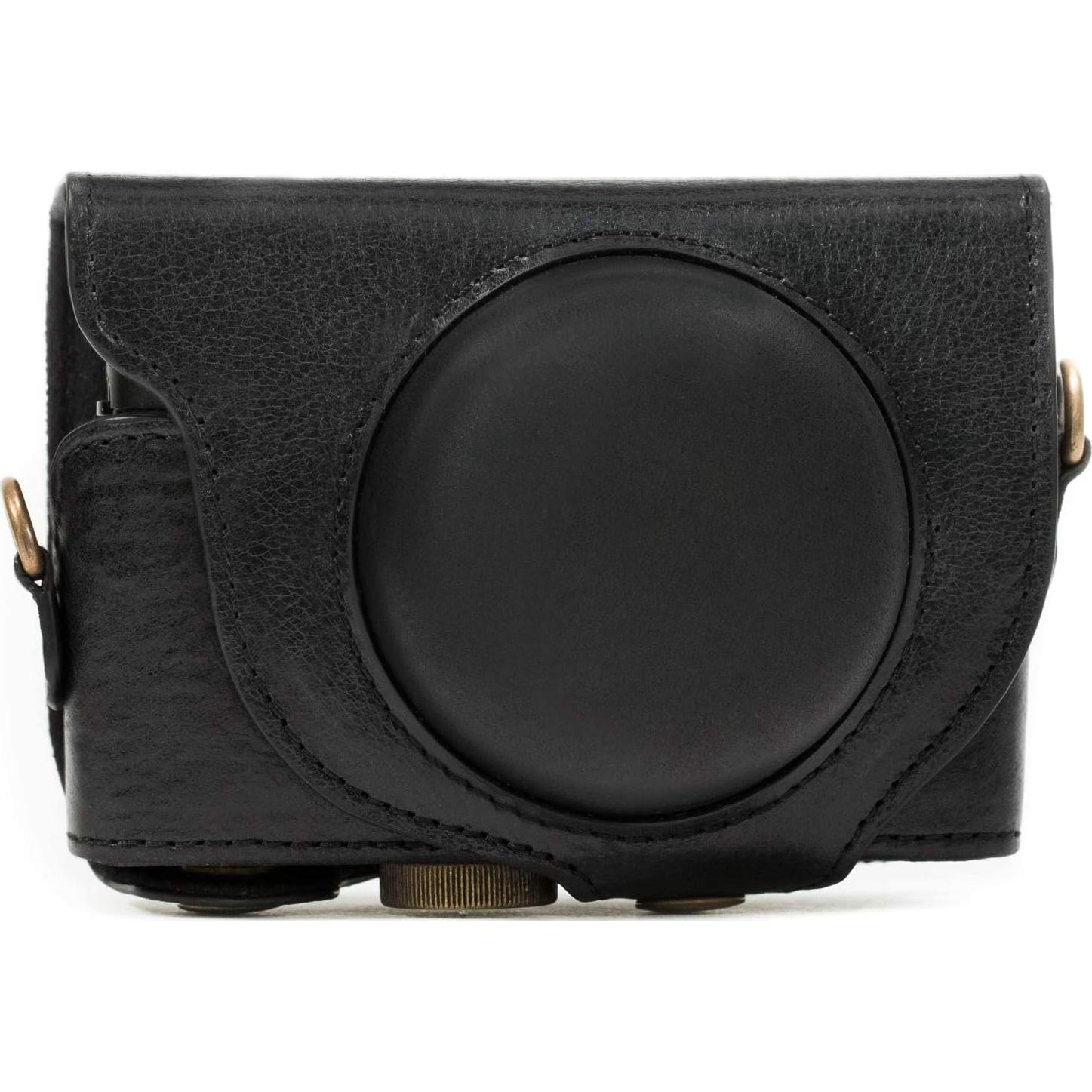 Funda de Cuero Genuino MegaGear para Cámara Sony Cyber-Shot RX100