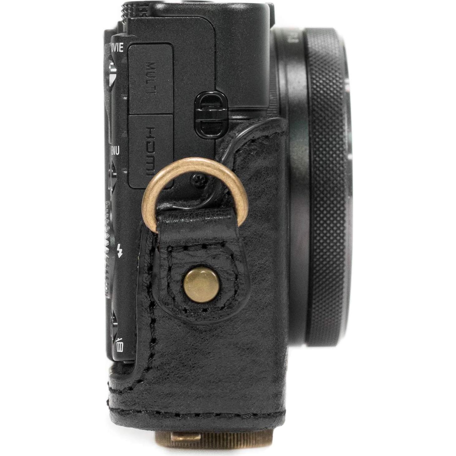 Funda de Cuero Genuino MegaGear para Cámara Sony Cyber-Shot RX100