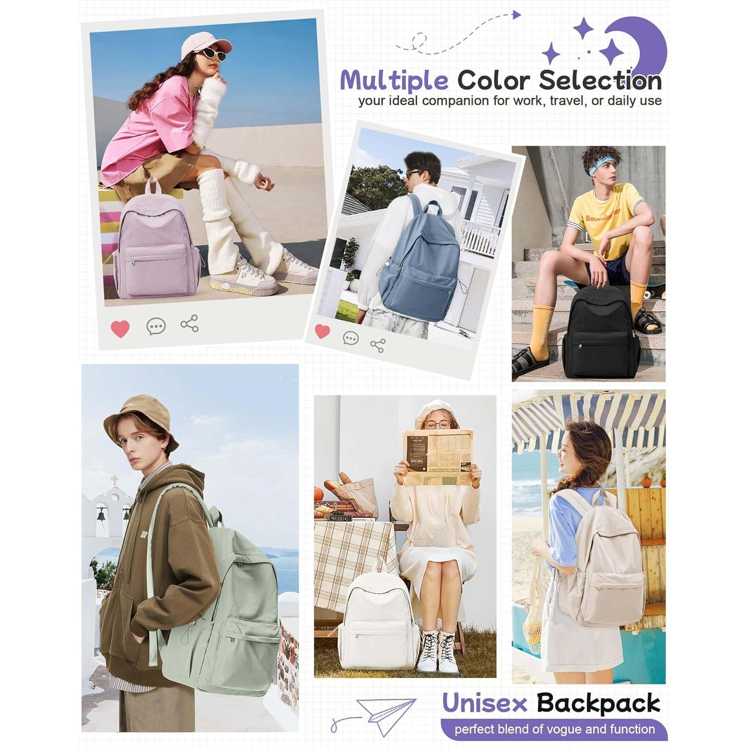 Mochila Escolar Negra BJLFS 42x33x12 cm 24L Antirrobo