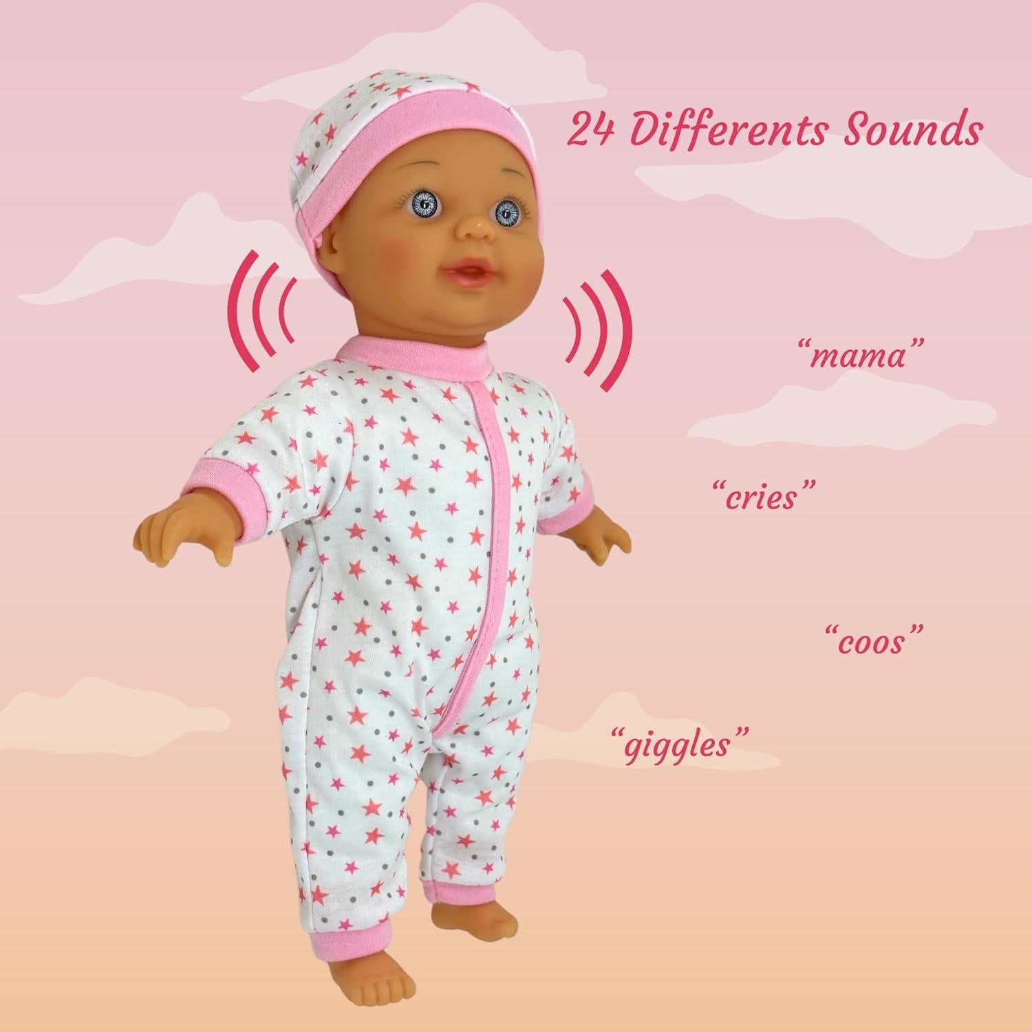 Muñeca Bebé Interactiva 30 cm The New York Doll