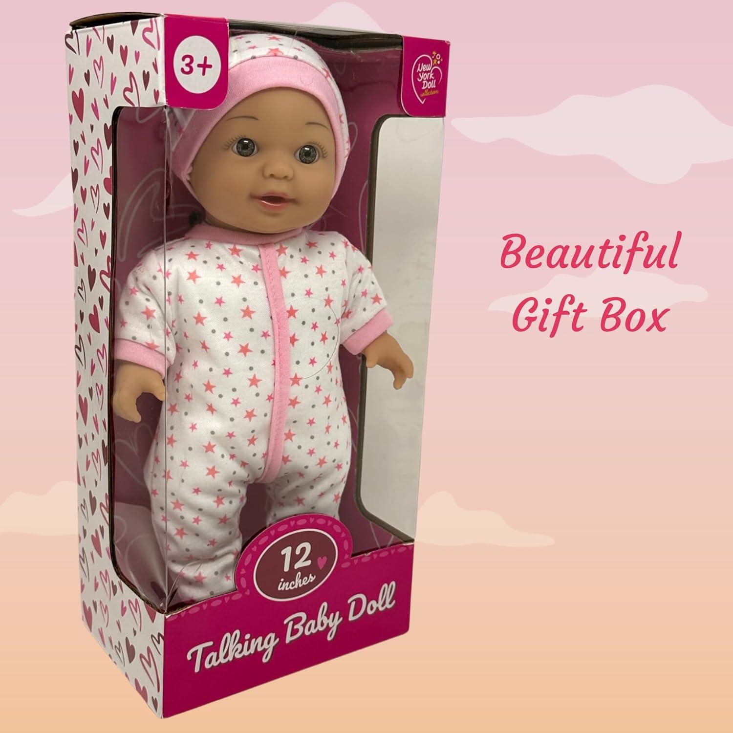 Muñeca Bebé Interactiva 30 cm The New York Doll