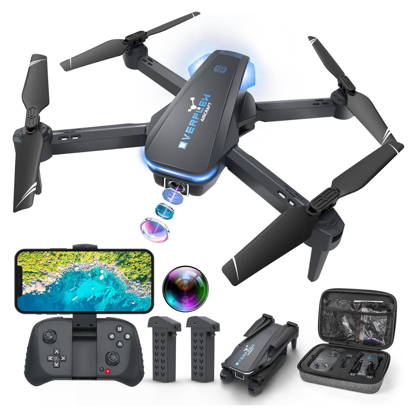 Drone Hiturbo S20 con cámara 1080P y 2 baterías