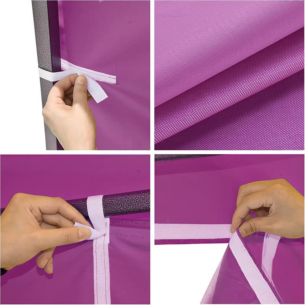 Panel Lateral Universal Instahibit 10x3m Violeta con Cremallera