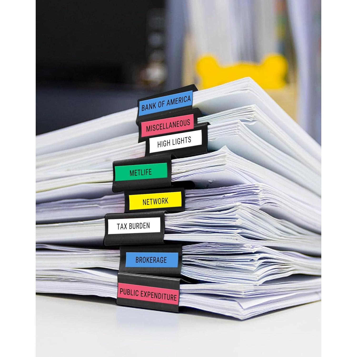 Paquete de 6 cintas de etiquetado TITBIT 9mm laminadas colores