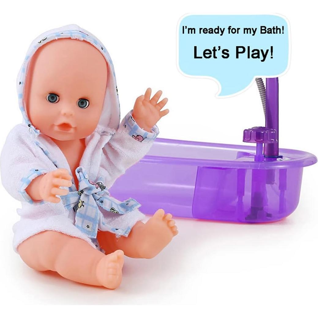 Juguete de Baño para Bebés Liberty Imports Muñeca 33 cm