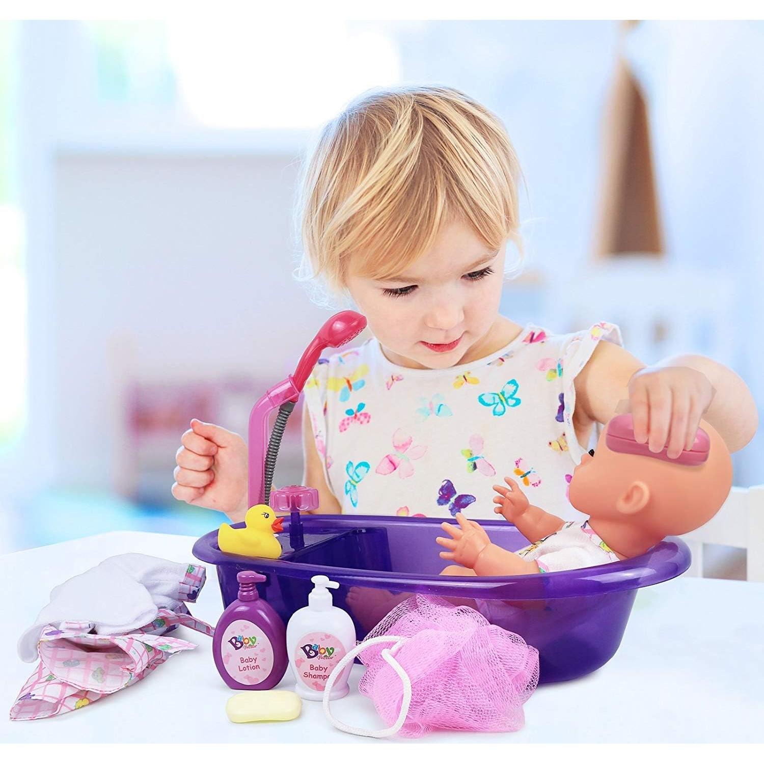 Juguete de Baño para Bebés Liberty Imports Muñeca 33 cm