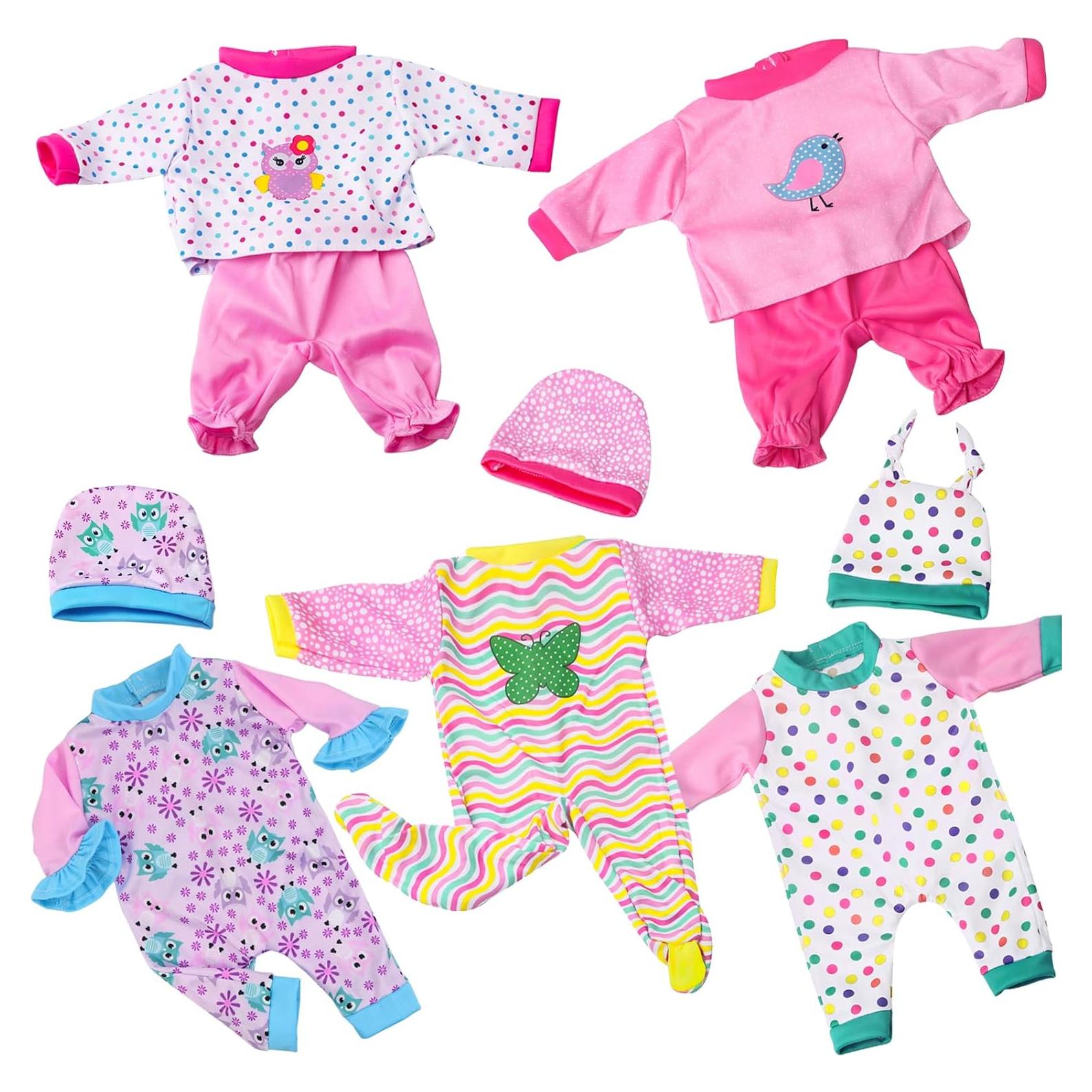 Conjuntos de Ropa para Muñecas UNICORN ELEMENT 10 Piezas