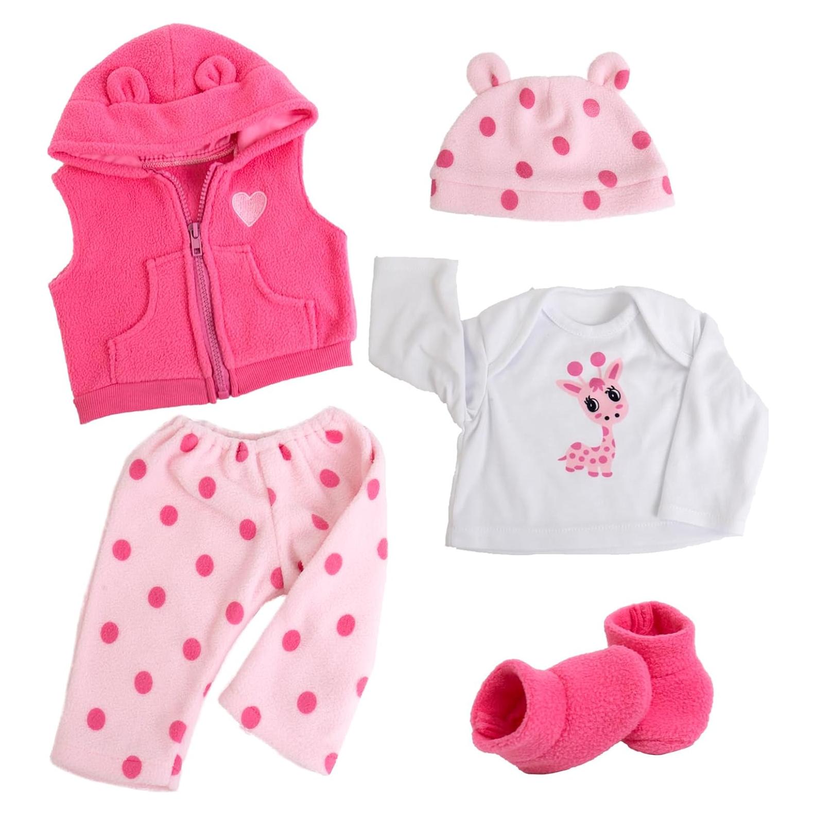 Ropa para muñecas Aori Reborn 50-61 cm - Conjunto de vestuario