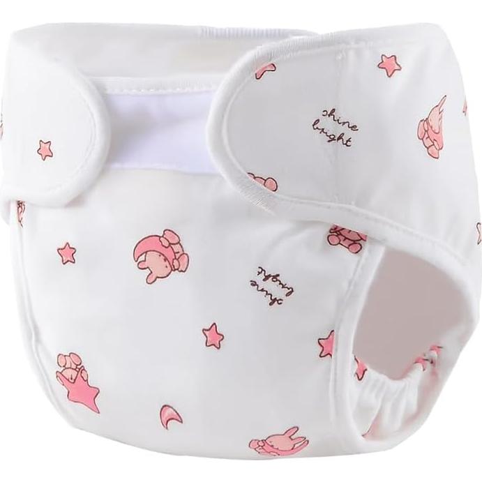 Paquete de 4 Pañales Reutilizables TatuDoll para Muñecas Reborn 43-61 cm