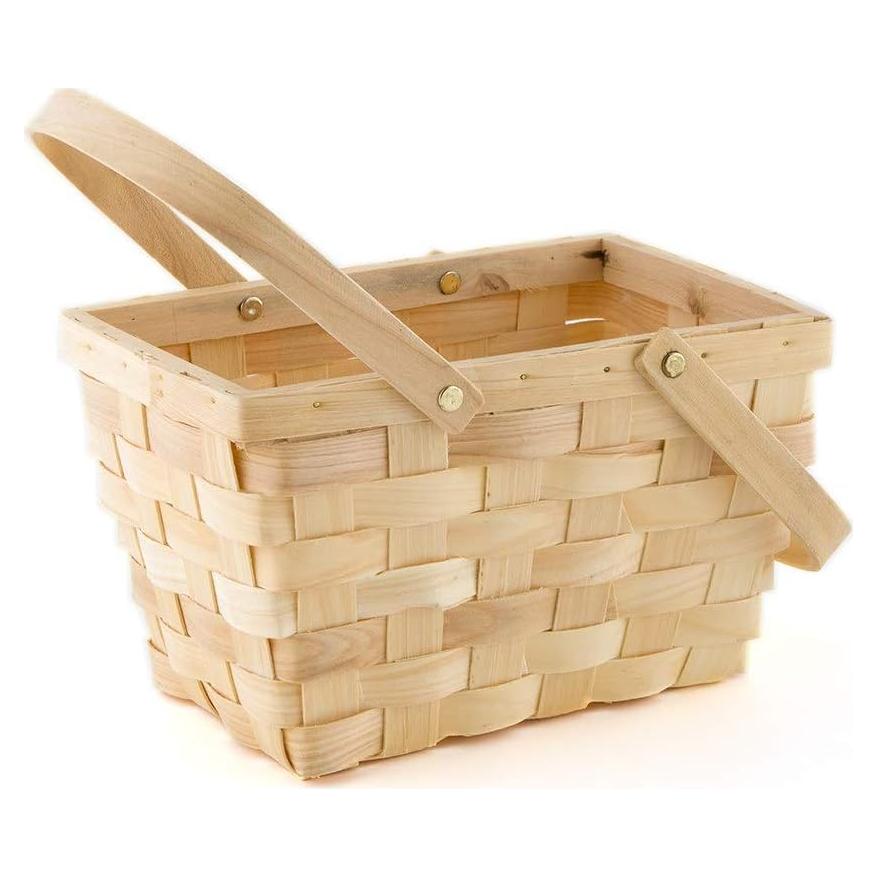 Cesta de Picnic Grande WEDDINGSTAR de Ratan Natural