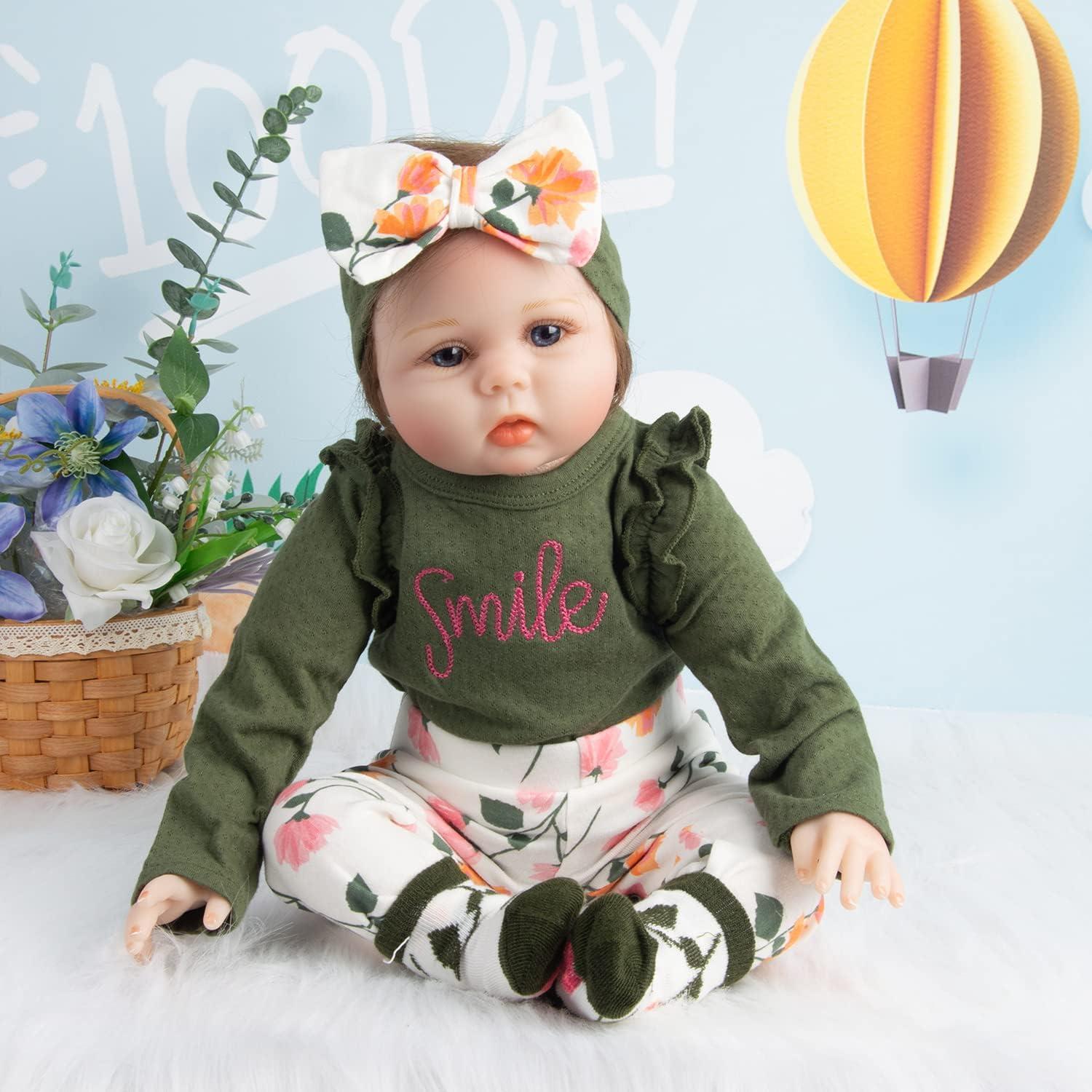 Conjunto Ropa para Muñecas Reborn 24" Pedolltree 4 Piezas