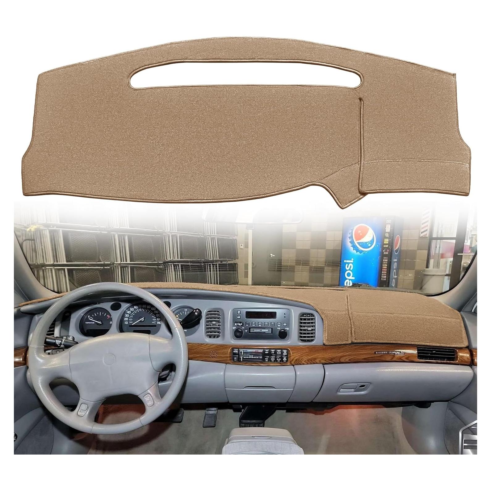 Funda de tablero AKMOTOR para Buick Lesabre Beige