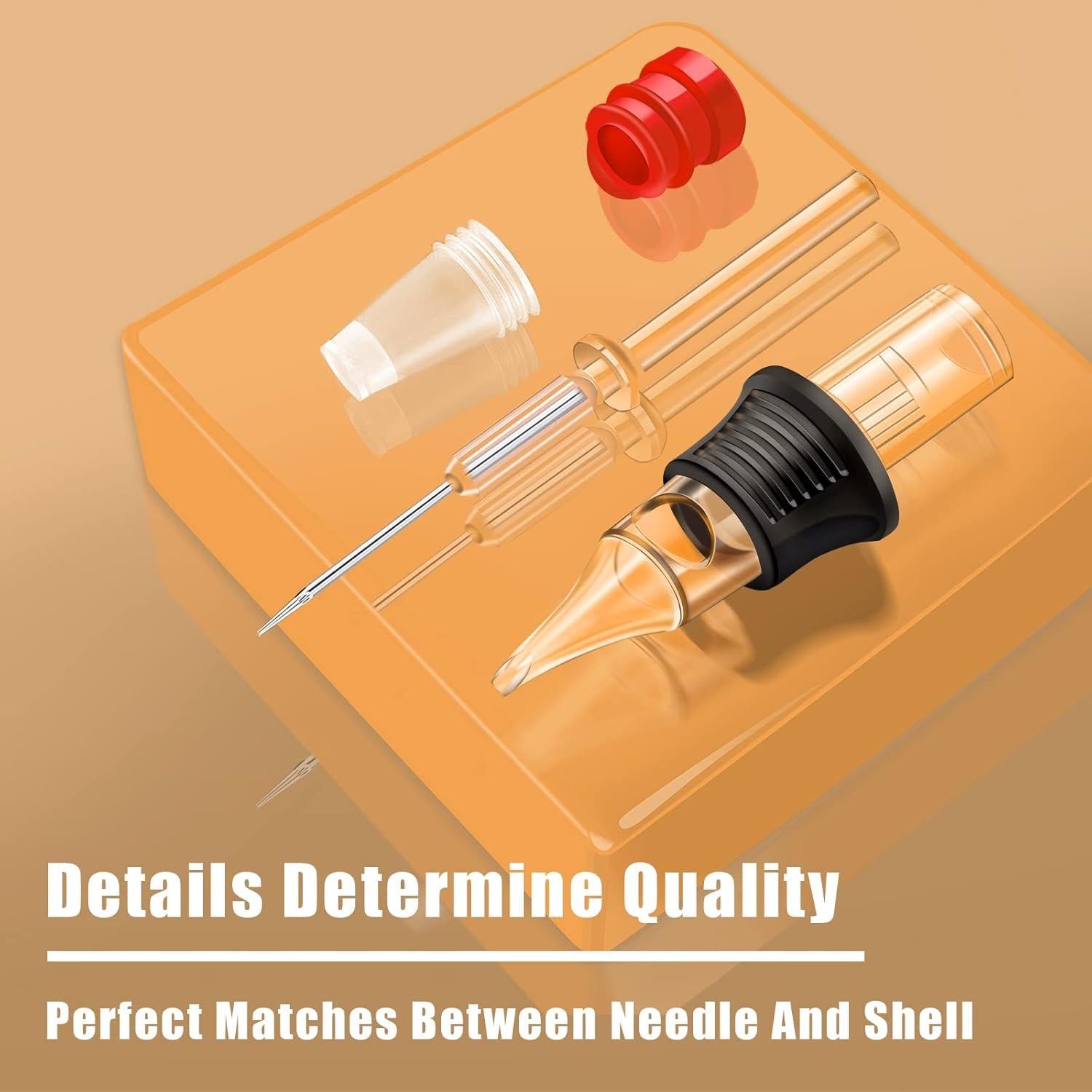 Agujas de Cartucho para Tatuaje Ruicoo 1005RL - 20 Pcs