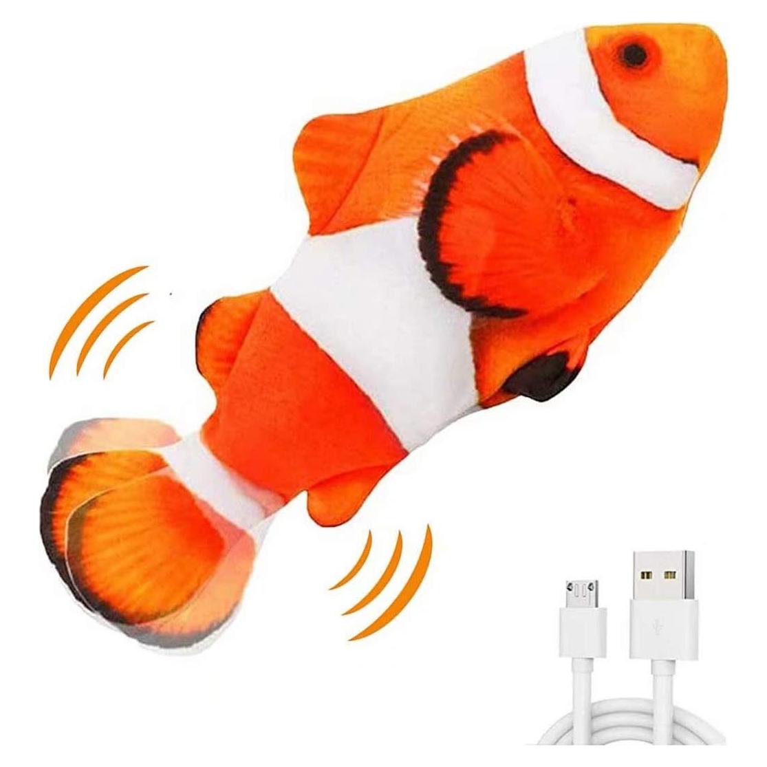 Pez de Peluche Interactivo Xuanyun 27,9 cm Carga USB