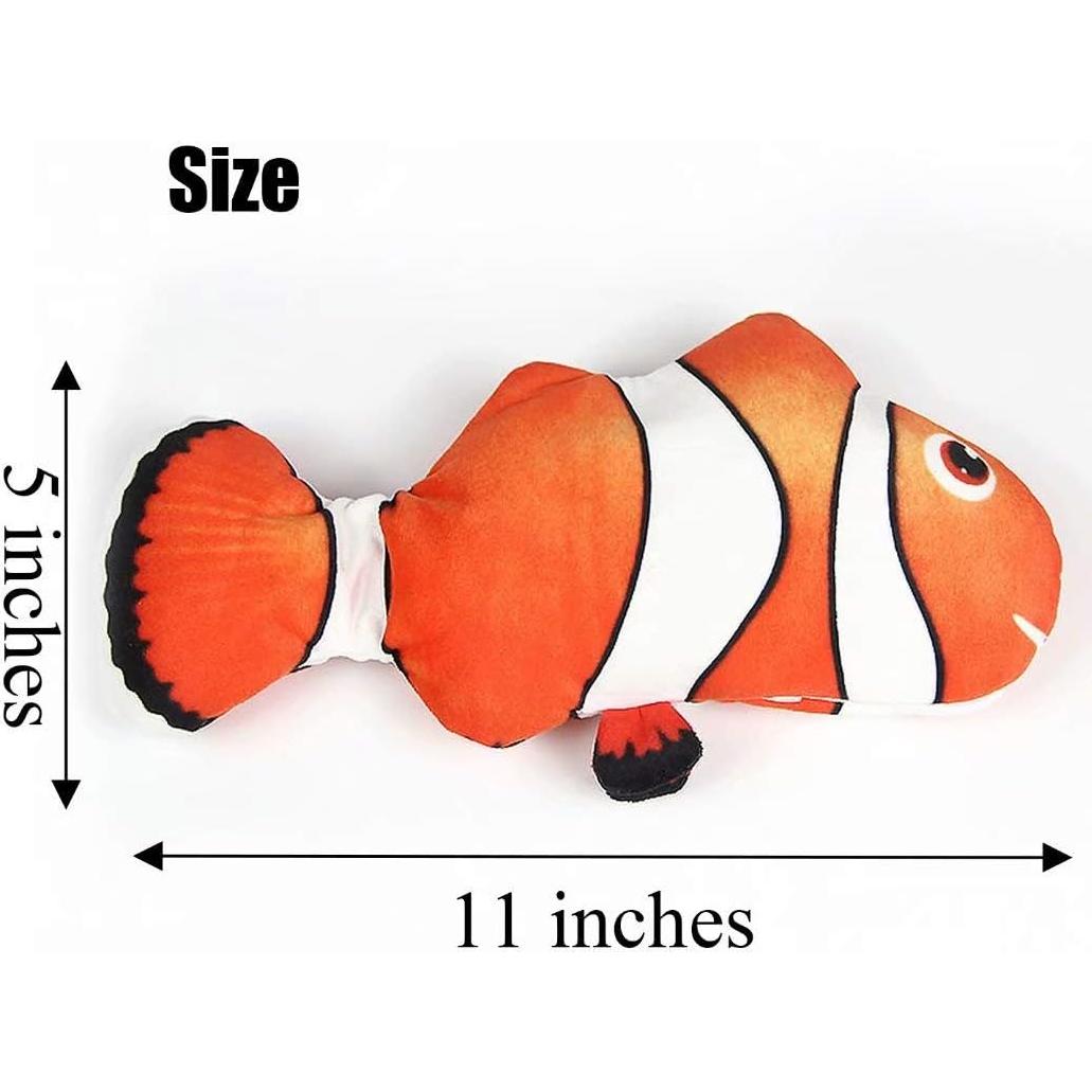 Pez de Peluche Interactivo Xuanyun 27,9 cm Carga USB