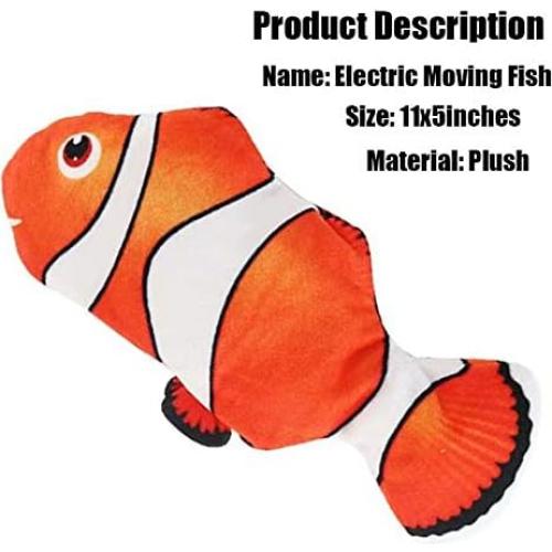 Pez de Peluche Interactivo Xuanyun 27,9 cm Carga USB