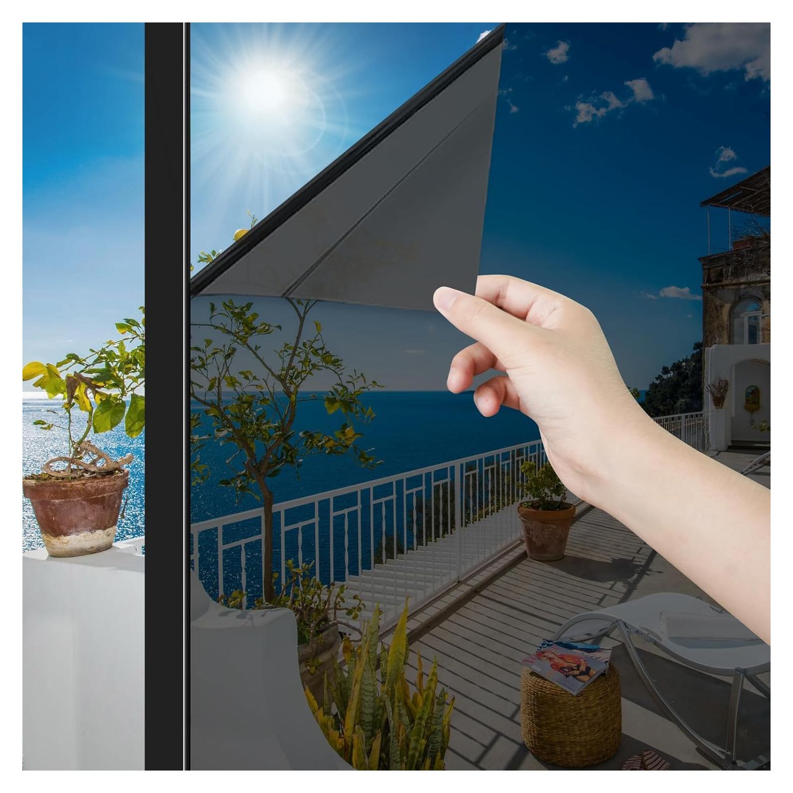 Película de Ventana ConCus-T 30x200 cm Anti UV y Privacidad