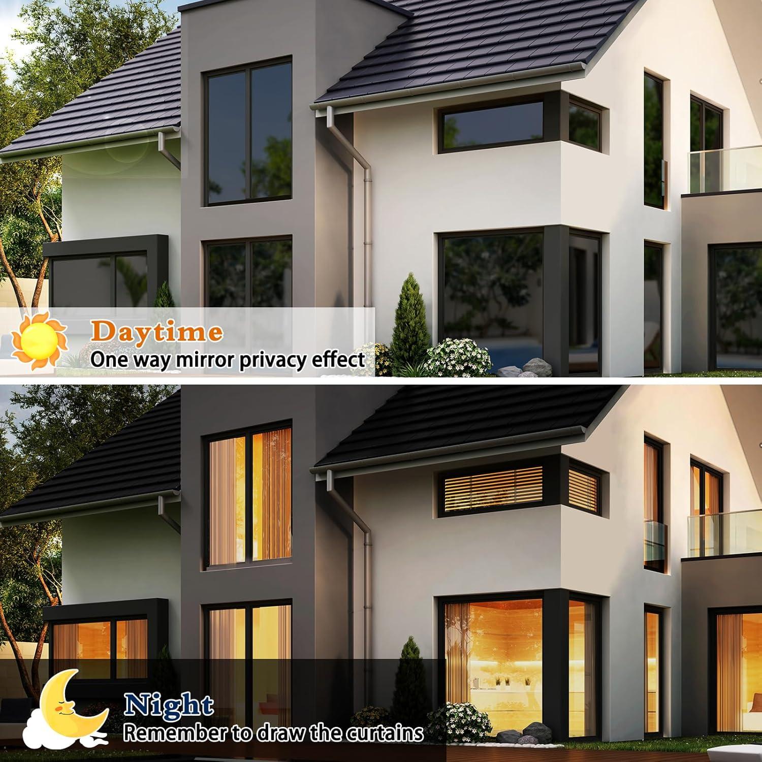 Película de Ventana ConCus-T 30x200 cm Anti UV y Privacidad