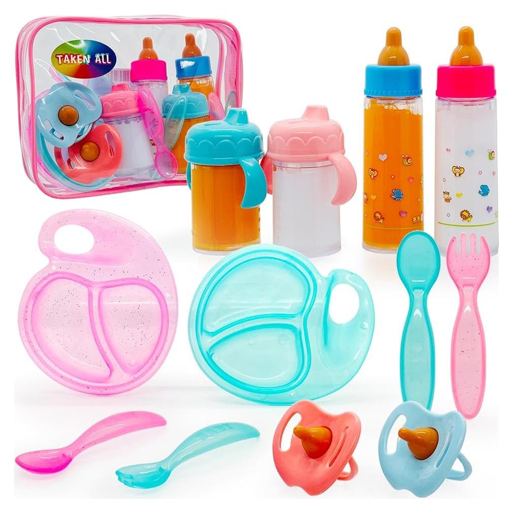 Juego de Accesorios para Muñecas TAKEN ALL 12 Piezas