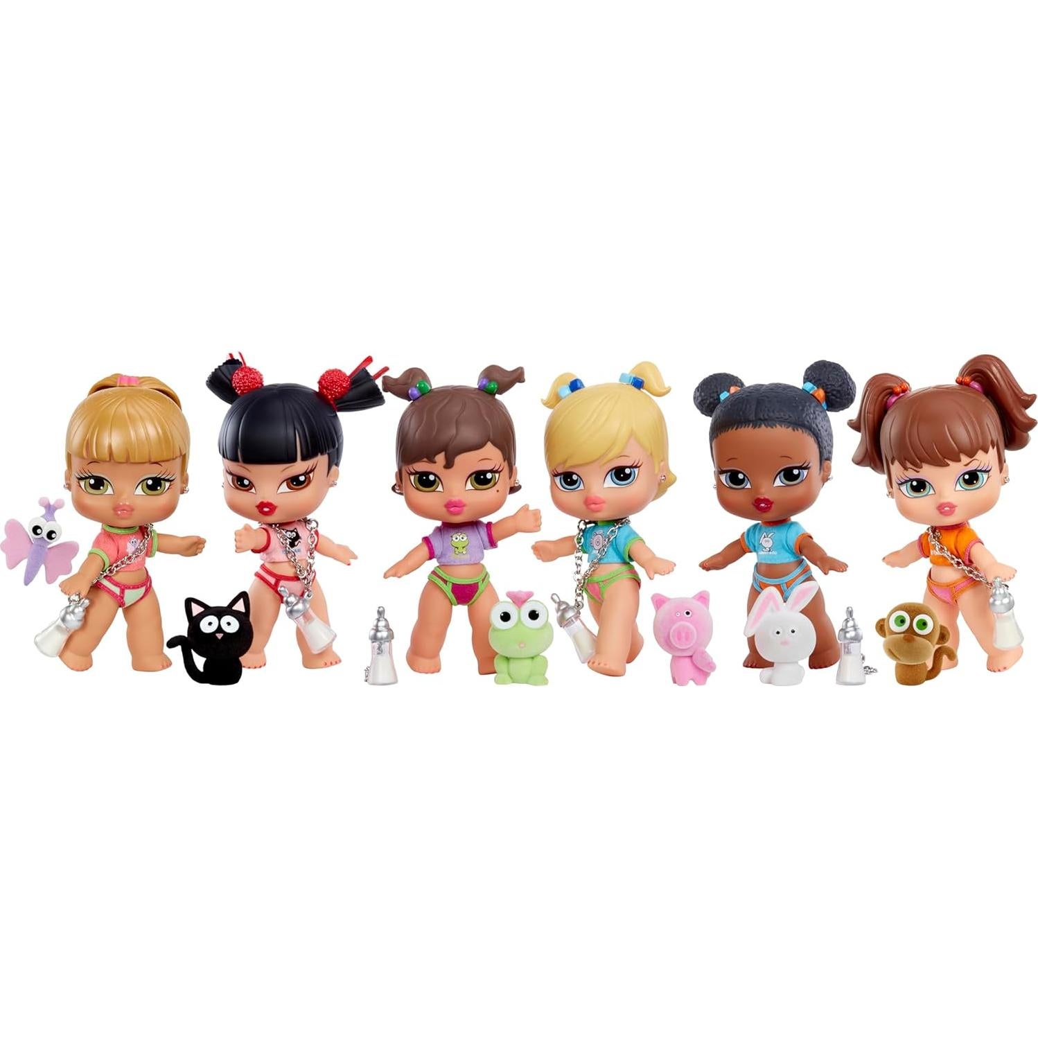 Muñeca Bratz Babyz Jade con mascota y modas reales
