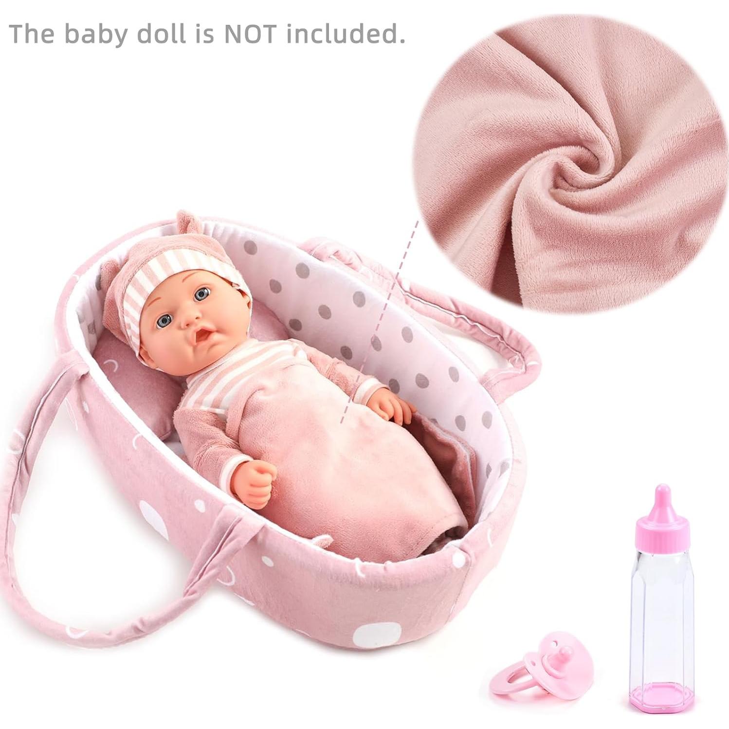 Juego de Accesorios para Muñecas Enjoyin 8 Piezas Cuna 30.48 cm