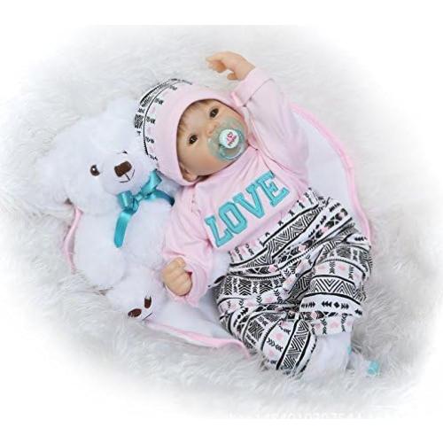 Ropa para Muñecas Reborn Conjuntos Rosados 50-55 cm