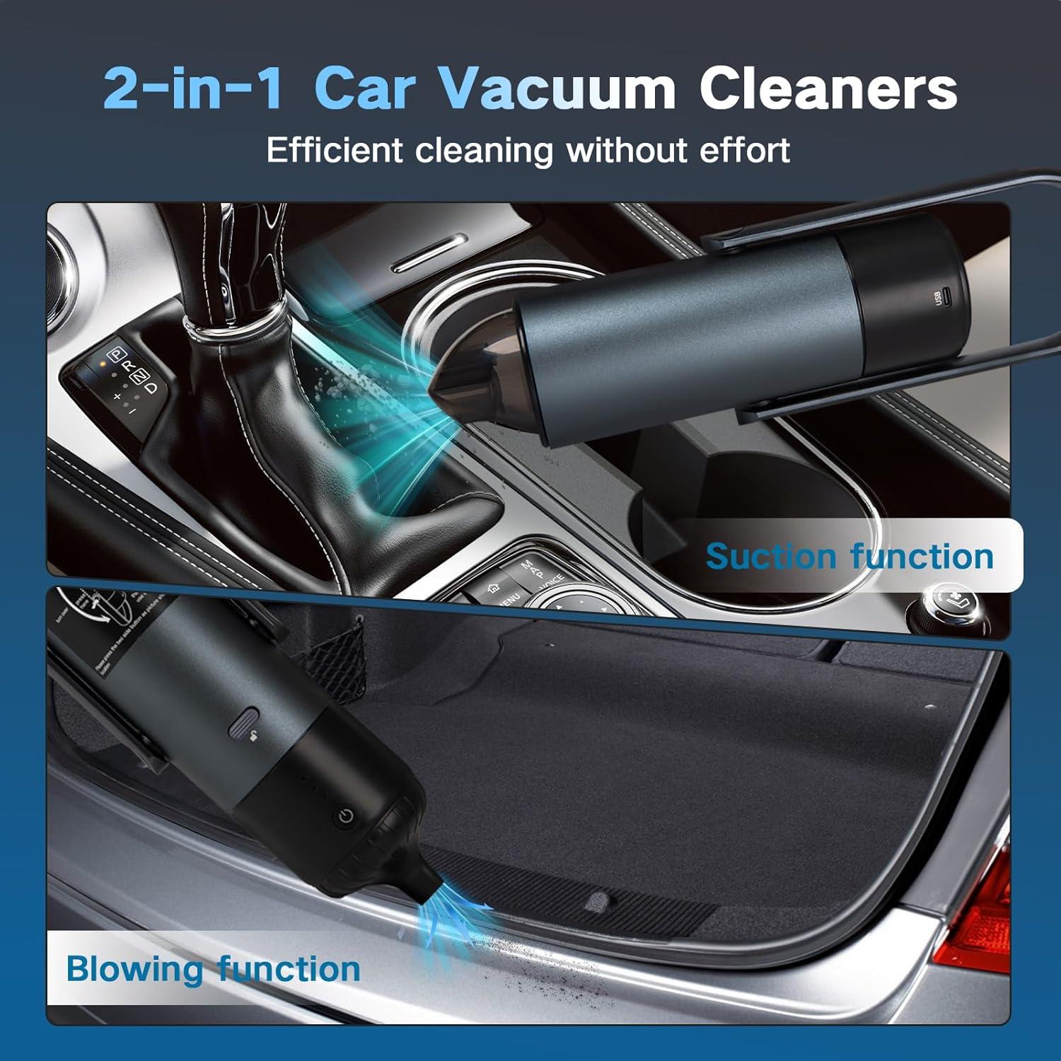 Aspiradora de Coche Portátil Verazon XC-02 Inalámbrica 9000PA