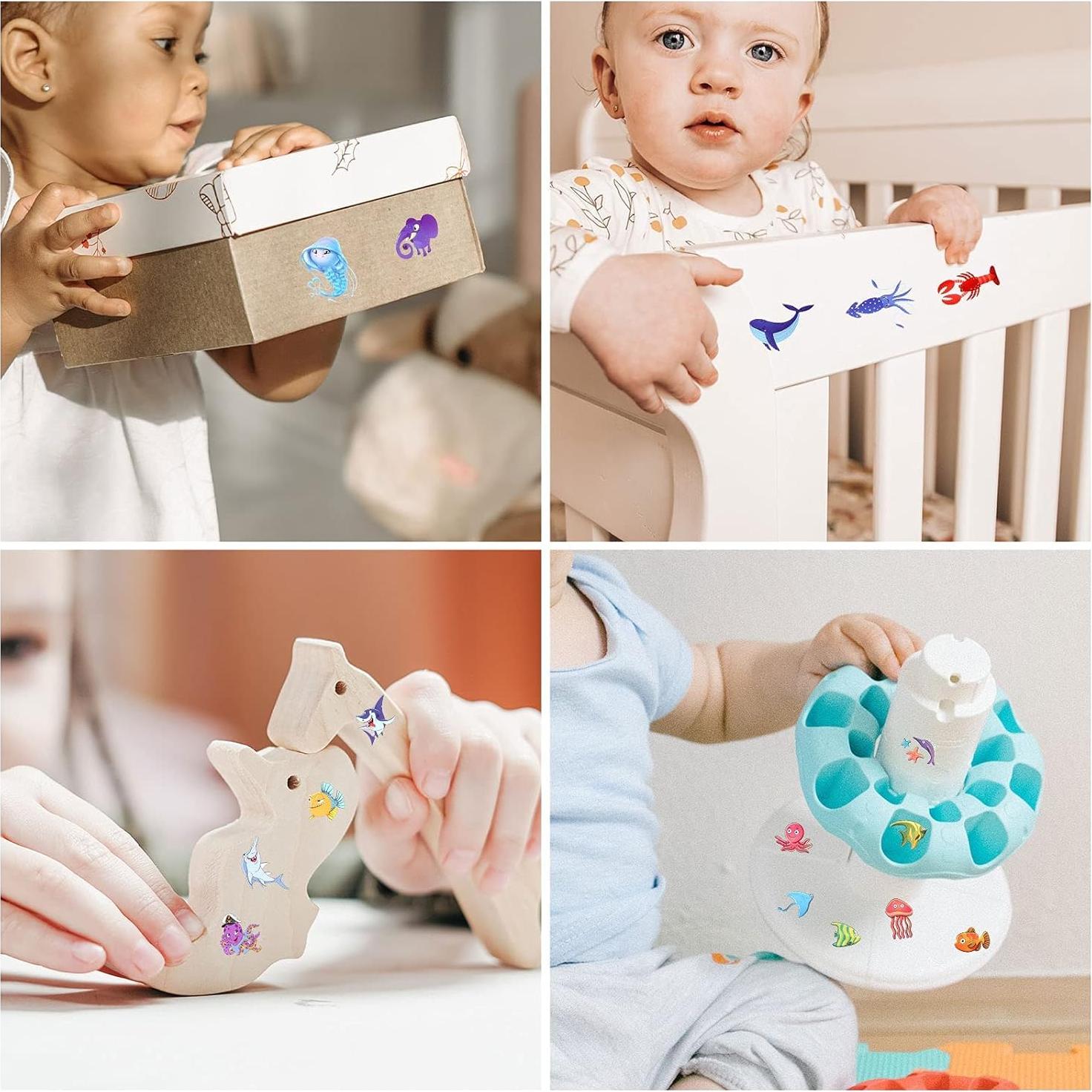 Tatuajes Temporales Impermeables Metker - 350 Piezas Niños