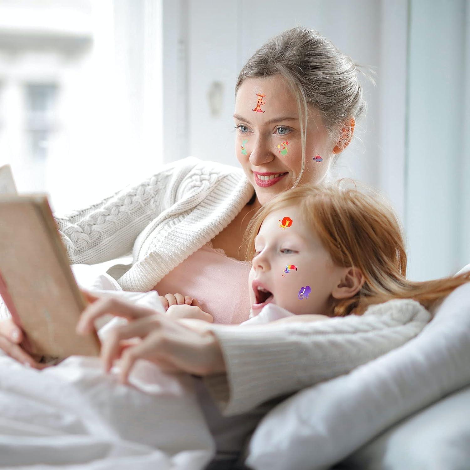 Tatuajes Temporales Impermeables Metker - 350 Piezas Niños