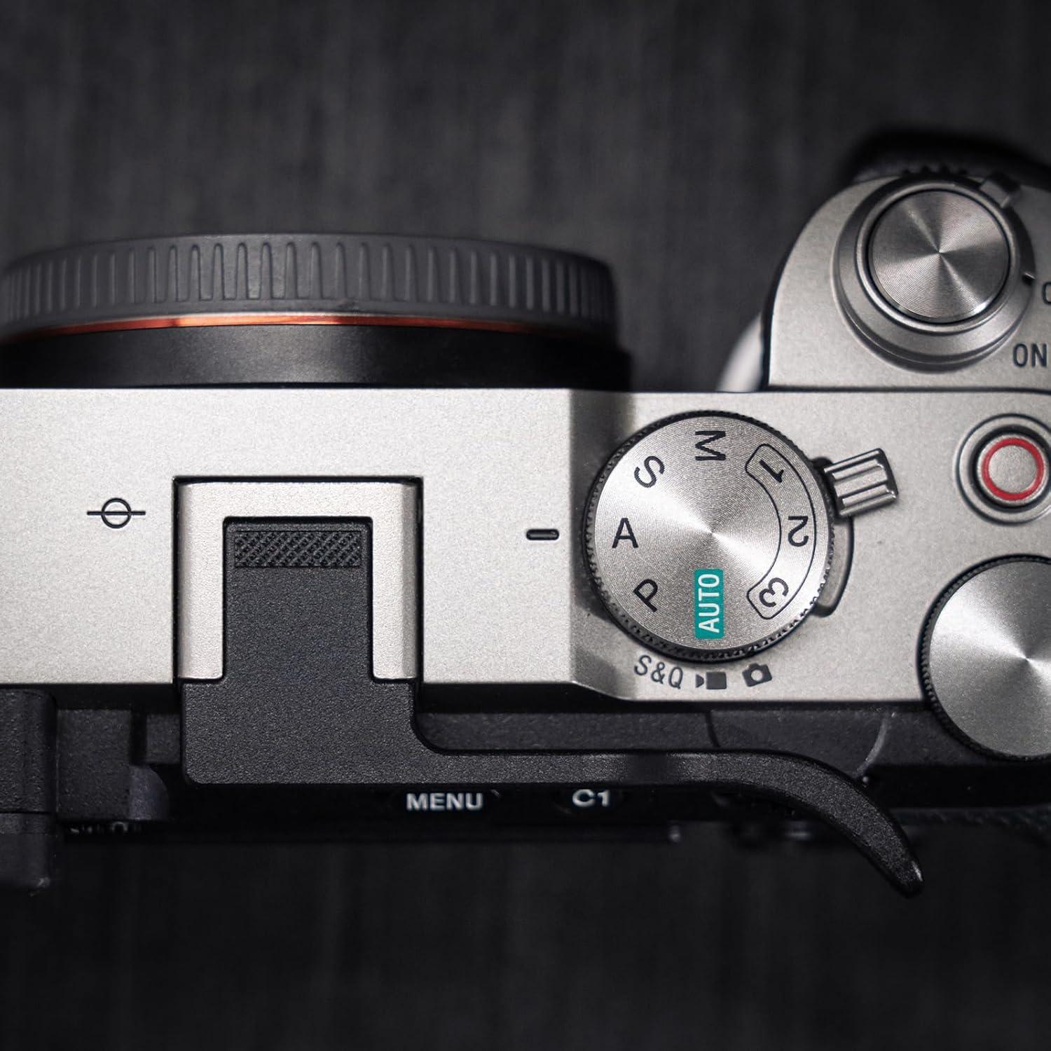 Agarradera de Pulgar Iborrys para Cámara Sony A7C2 A7CR - Antideslizante