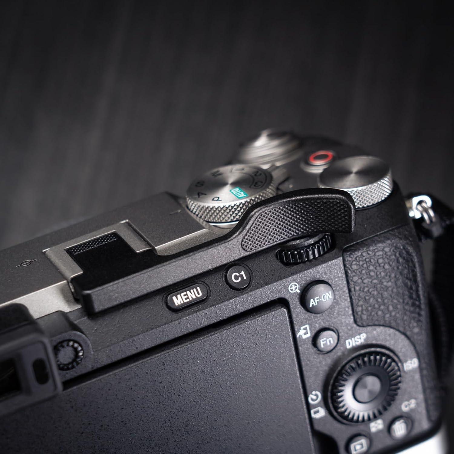 Agarradera de Pulgar Iborrys para Cámara Sony A7C2 A7CR - Antideslizante