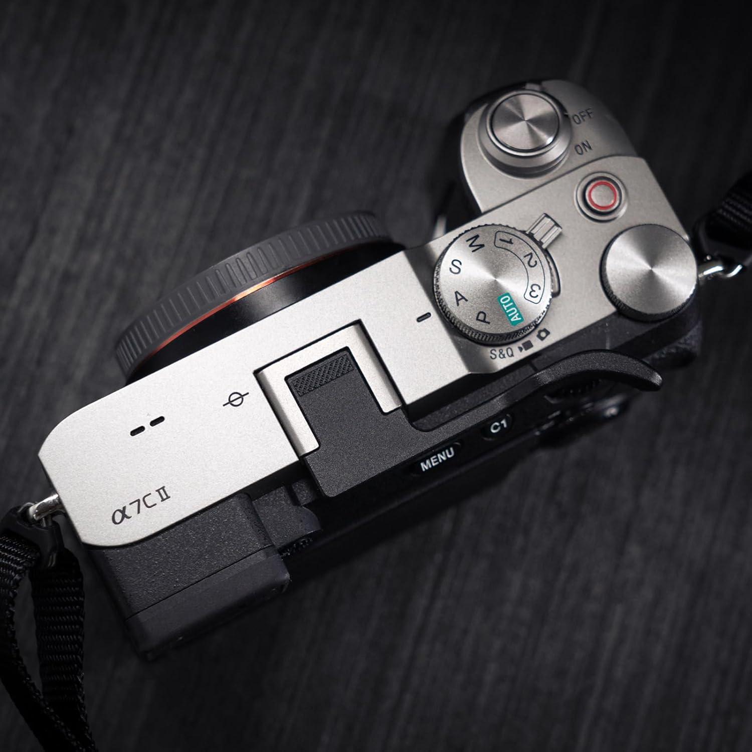 Agarradera de Pulgar Iborrys para Cámara Sony A7C2 A7CR - Antideslizante