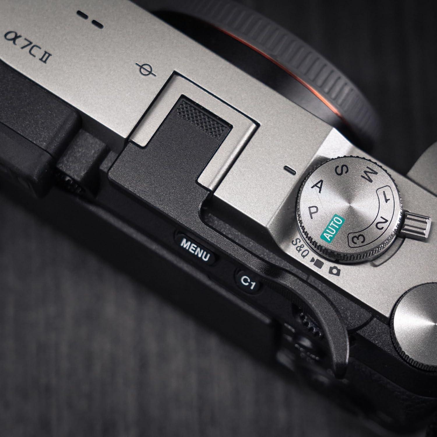 Agarradera de Pulgar Iborrys para Cámara Sony A7C2 A7CR - Antideslizante