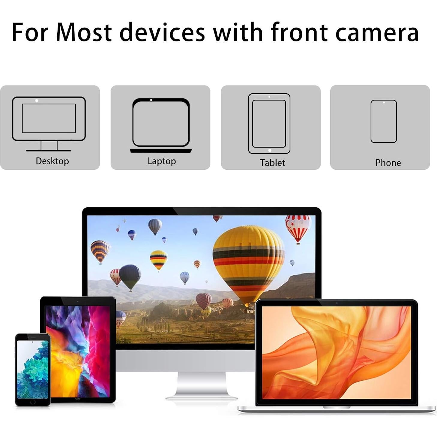 Webcam Cover Slide,Laptop Camera Cover Slide,Webcam Cover,0.027-Inch Ultra Thin for MacBook, Laptop,PC,iPad,iPhone and More Accessories,Provide Privacy Security Protection(3 Pack)(Black)