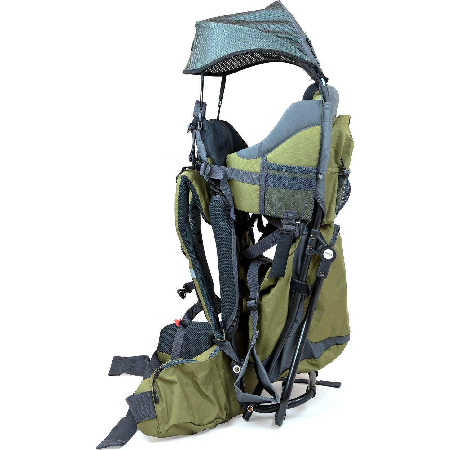 Mochila de Camping ClevrPlus para Bebés Verde Militar 2.95 kg