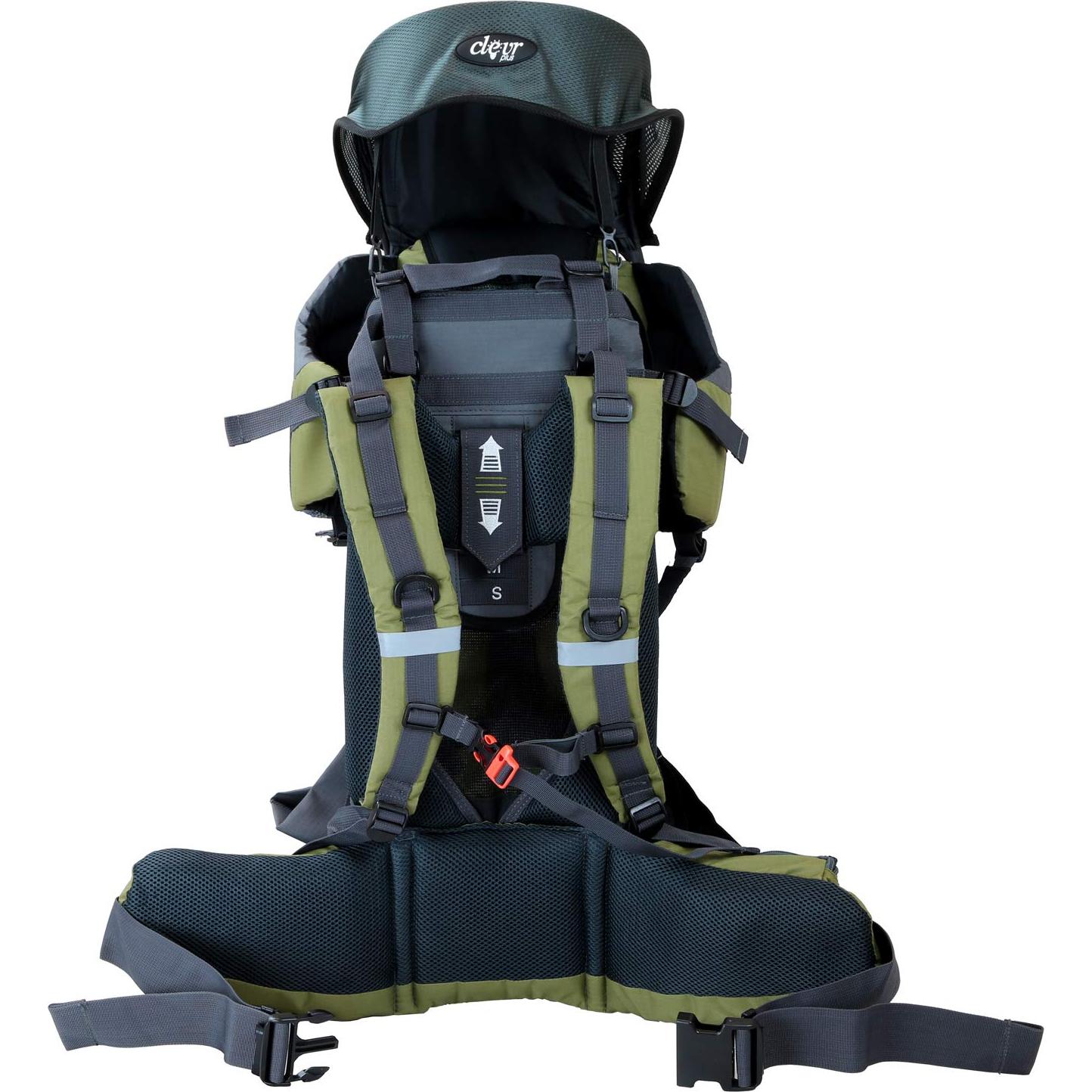 Mochila de Camping ClevrPlus para Bebés Verde Militar 2.95 kg