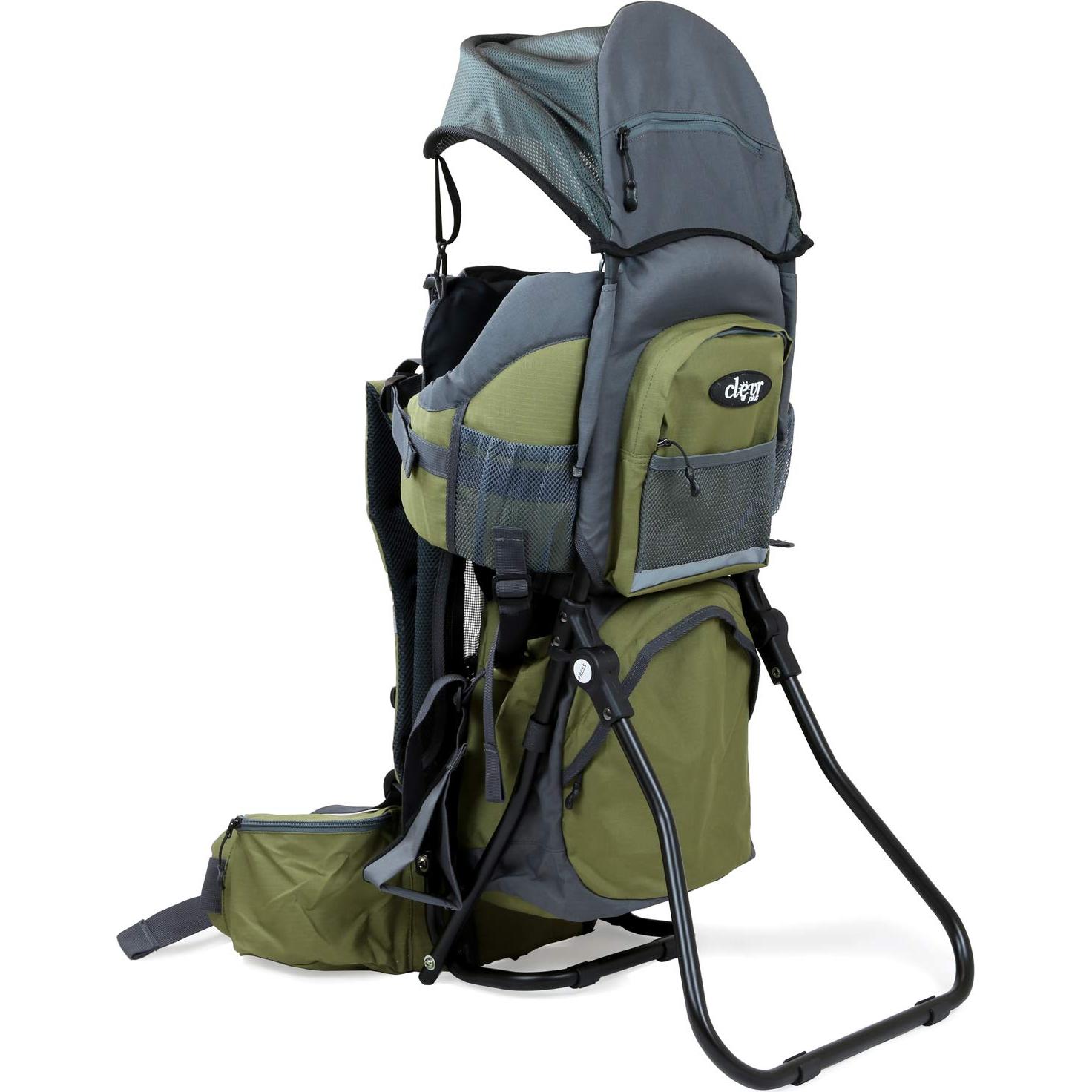 Mochila de Camping ClevrPlus para Bebés Verde Militar 2.95 kg