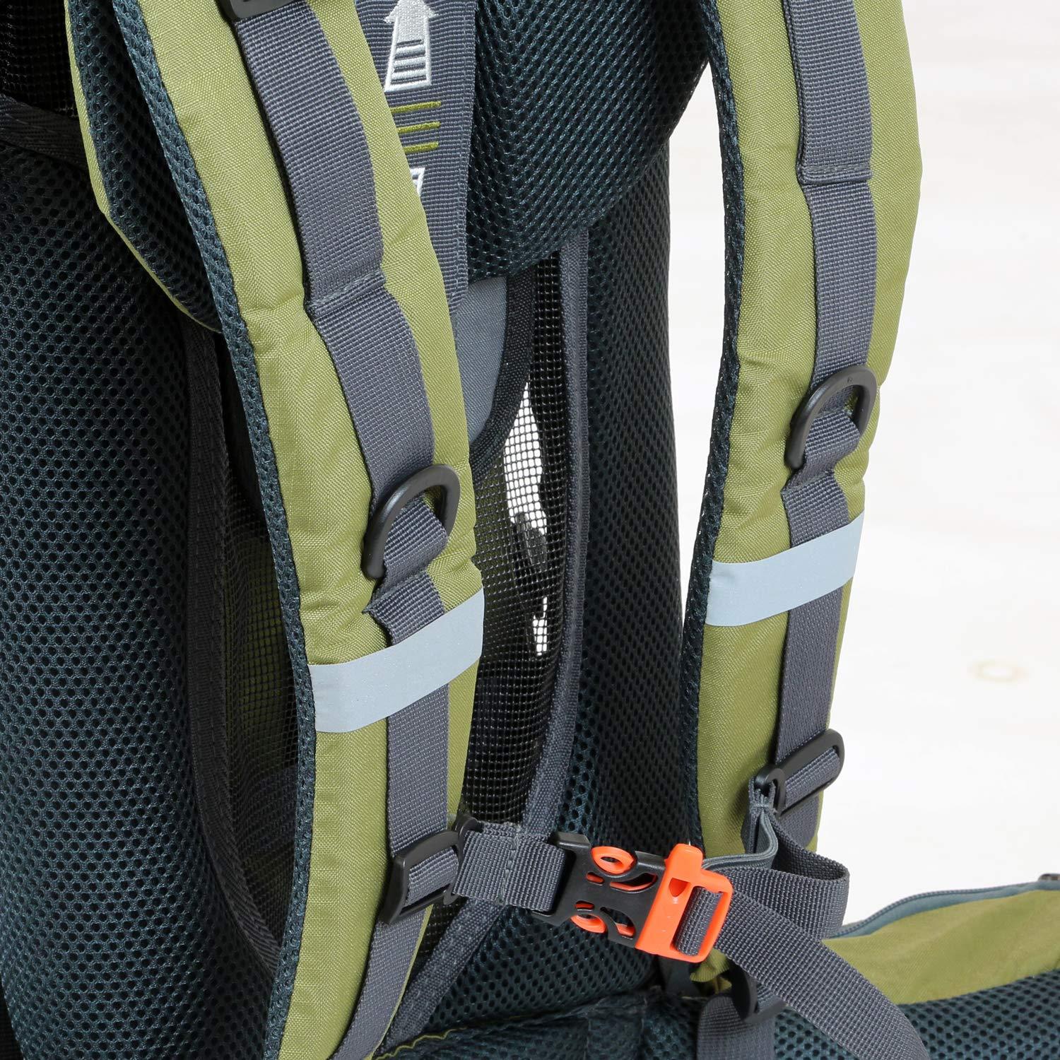 Mochila de Camping ClevrPlus para Bebés Verde Militar 2.95 kg