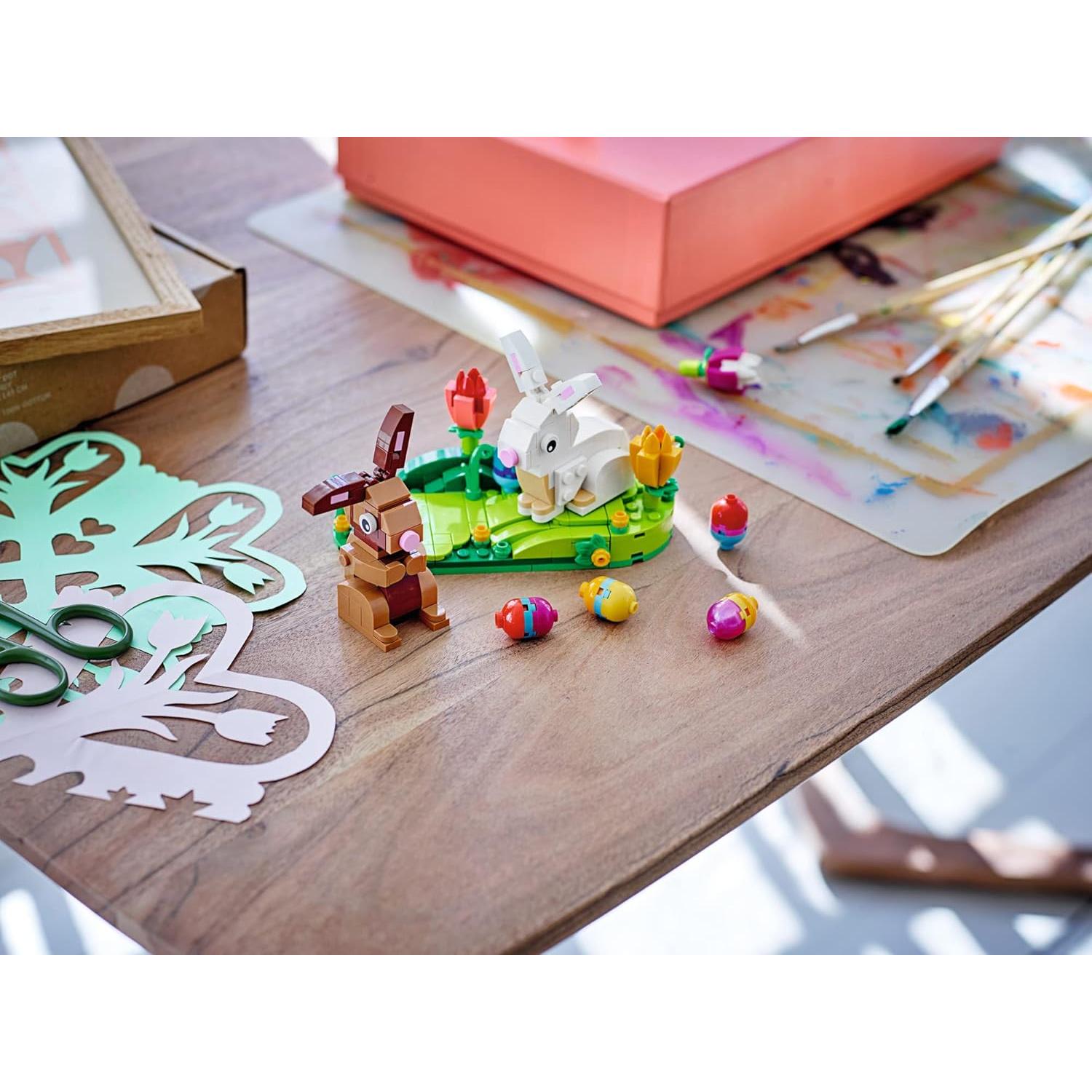 Juego de Construcción LEGO Conejos de Pascua 40523 10 cm