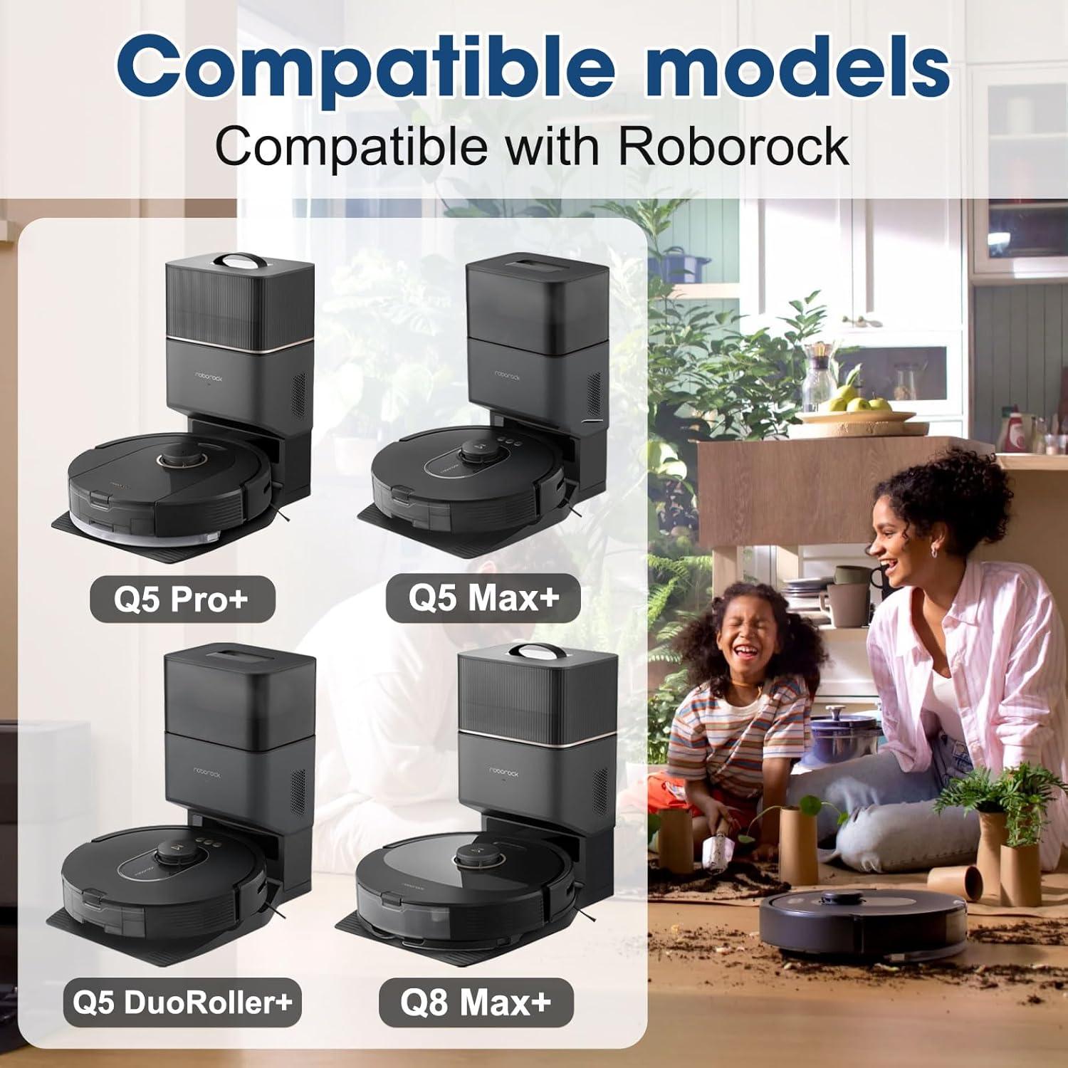 Kit de Reemplazo 23PCS DrRobor para Aspiradora Roborock Q8 Max+/Q5 Pro+