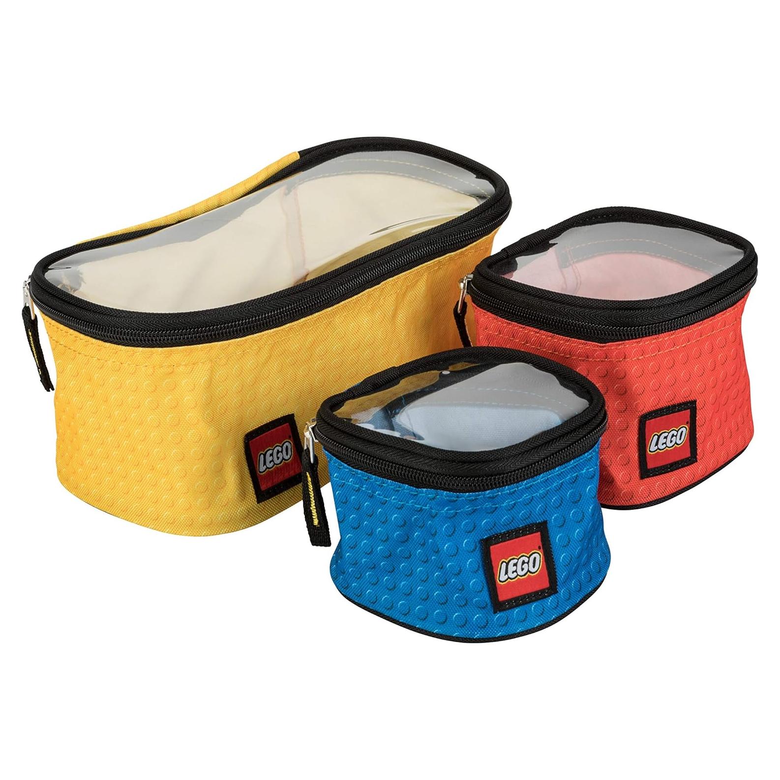 Juego de Cubos Organizadores LEGO 3 Piezas Multicolor