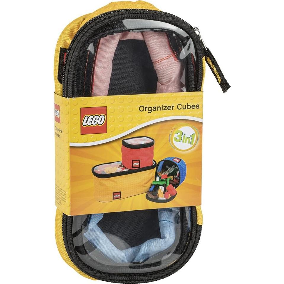 Juego de Cubos Organizadores LEGO 3 Piezas Multicolor